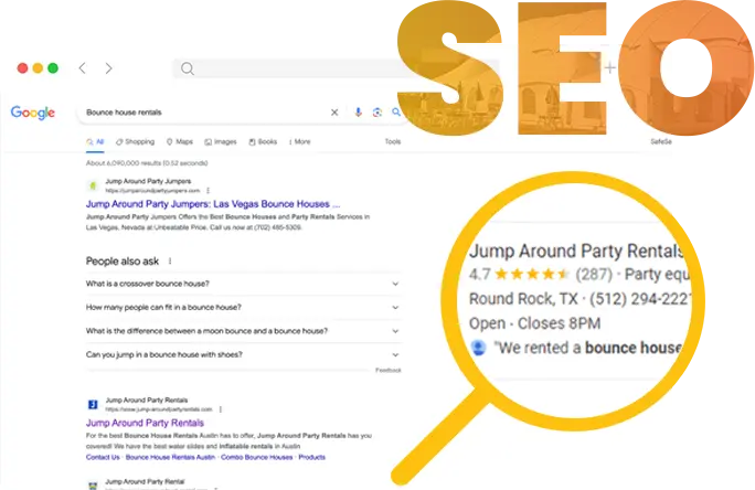Tent Rental Systems Tailored SEO Services Image - LUXE Rental Systems Tent Rental Systems Tailored SEO Services Image
